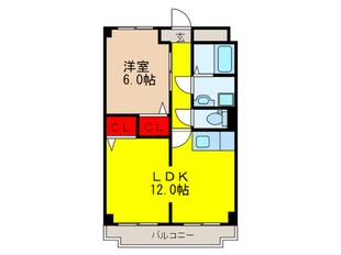 ヴィラサンテの物件間取画像